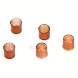 500pcs Durable Plastic Queen Rearing Cell Cups for Beekeeping, Brown Honey Bee Hive Frames Accessories