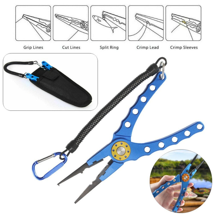 Telescopic Fishing Rod Sea Saltwater Spinning Pole Reel Combo 100M Line Full Kit