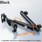 Tablet Holder Mount for Car Headrest Back Seat 360 Rotate Phone Stand Long Arm Adjustable with 2 Hook Fit for 4.7-12 Device