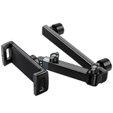 Tablet Holder Mount for Car Headrest Back Seat 360 Rotate Phone Stand Long Arm Adjustable with 2 Hook Fit for 4.7-12 Device