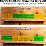 10 Pack BeeHiveGuard Plastic Mouse Guards - Beehive Entrance Reducer for 8 Frame Hives - Beekeeping Hive Entrance Protector