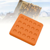 1pc Silicone Queen Cup Mold, 20 Holes, Non-Electric Beekeeping Queen Bee Rearing Tool, Durable Beekeeping Supplies