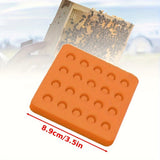 1pc Silicone Queen Cup Mold, 20 Holes, Non-Electric Beekeeping Queen Bee Rearing Tool, Durable Beekeeping Supplies
