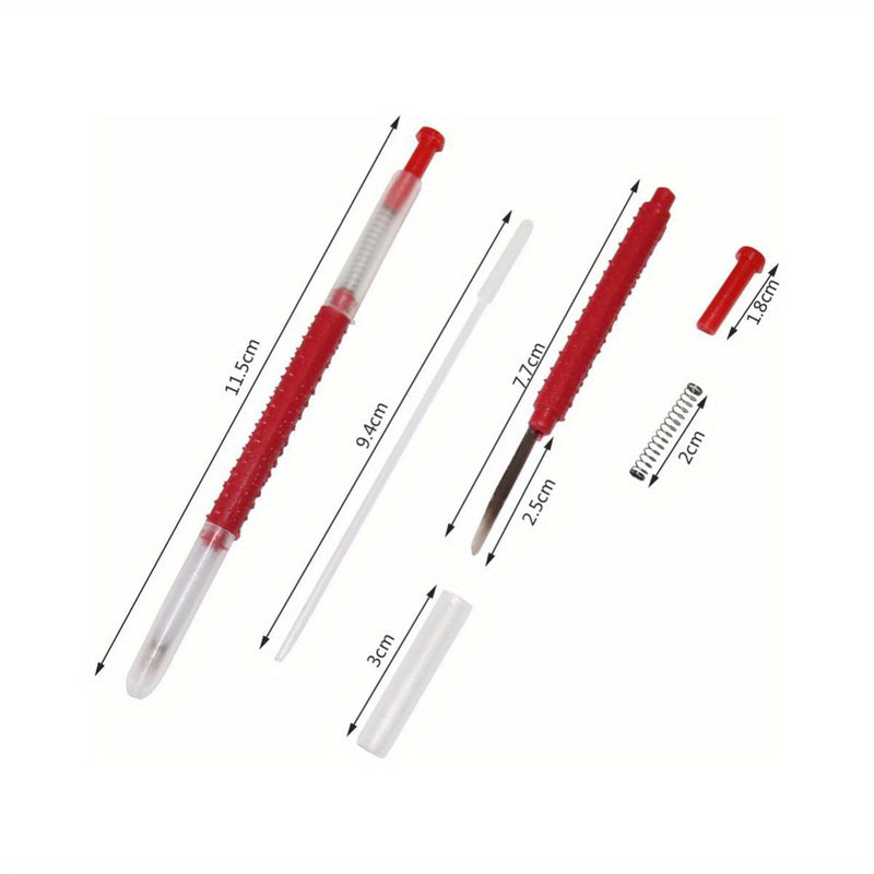Queen Bee Grafting Tools for Beekeeping, 10 - Piece Set, Includes Shift Needles for Queen Larva Rearing and Feeding in Bee Hives