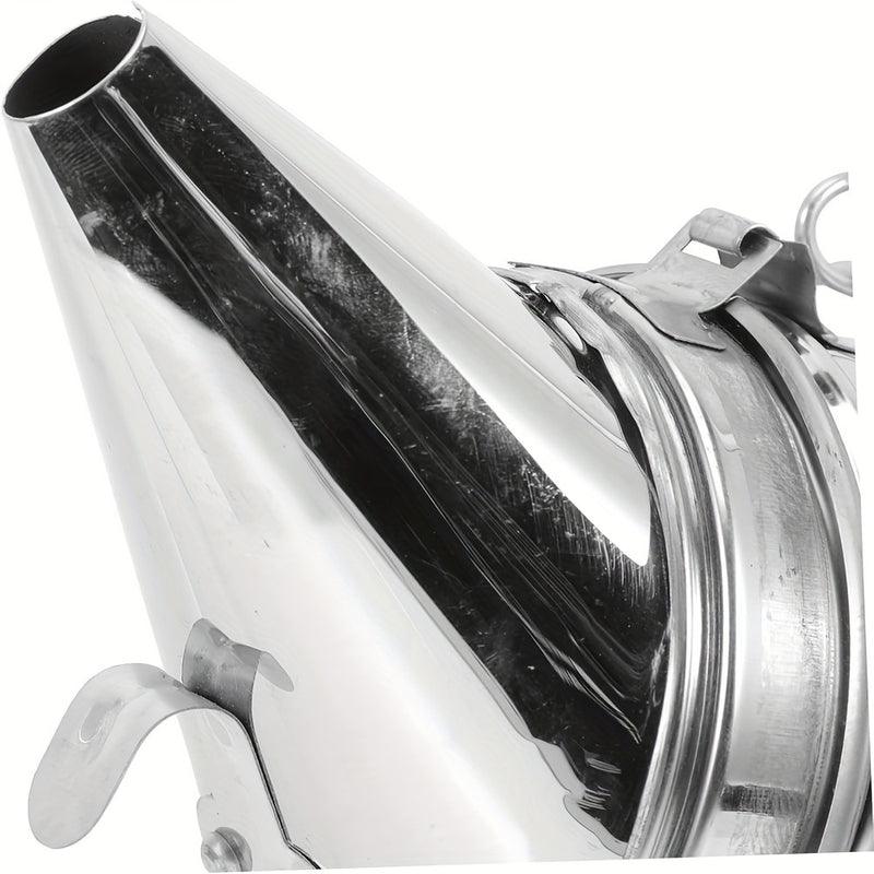 Bee Smokers For Beekeeping With Heat Shield Stainless Steel Bee Hive Smoker Keep Your Bees Calm And Safe (M)