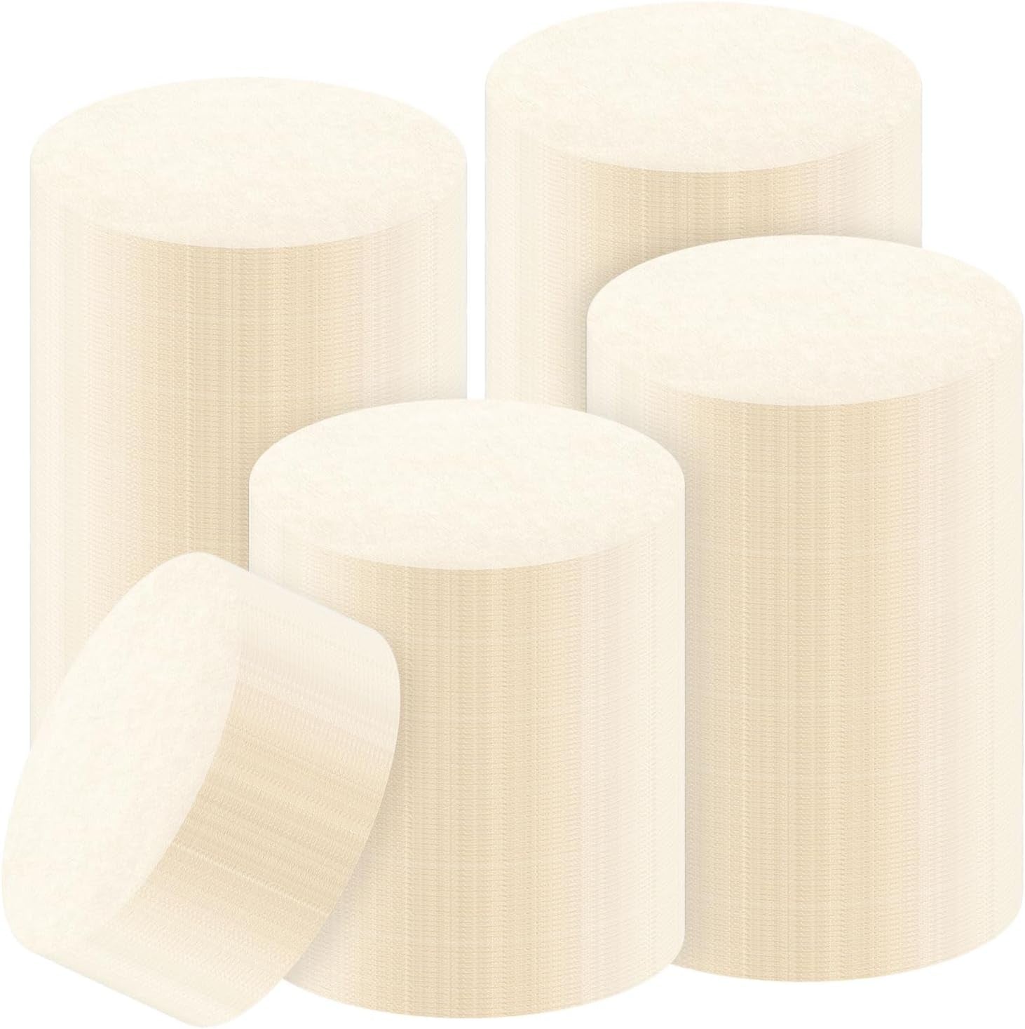 1000 Pieces Replacement Paper Filters Compatible with Aeropress Coffee Makers round 2.5 Inch Paper Filters Disposable for Espresso Coffee Makers (Unbleached)