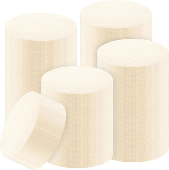 1000 Pieces Replacement Paper Filters Compatible with Aeropress Coffee Makers round 2.5 Inch Paper Filters Disposable for Espresso Coffee Makers (Unbleached)