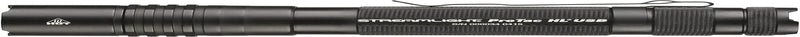 88052 Protac HL USB 1000-Lumen Multi-Fuel USB Rechargeable Professional Tactical Flashlight with USB Cable, and Holster, Black, Box