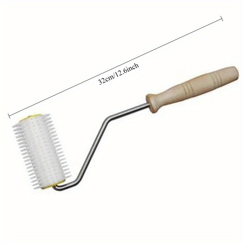 Plastic Tools Kit for Beekeeping, Including a Roller Uncapping Needle for Extracting Honey from Combs, Suitable for Home And Garden Use.