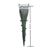 For Lawns Gopher Screw Repeller Solar Powered Outdoor Groundhog Deterrent Vibration Stakes