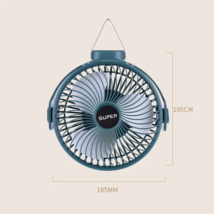 USB Rechargeable Folding Telescopic Floor Fan Mini Summer Mute Silent Desktop Table Fan Ventilador for Office Bedroom Cooler