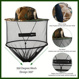 2pcs Beekeeping Hat with Mosquito Net, Bug Proof Head Net for Outdoor Activities, Beekeeping, Hiking, Gardening, Fishing, Breathable Mesh Bucket Hat, Unisex Sun Protection Hat for Men Women