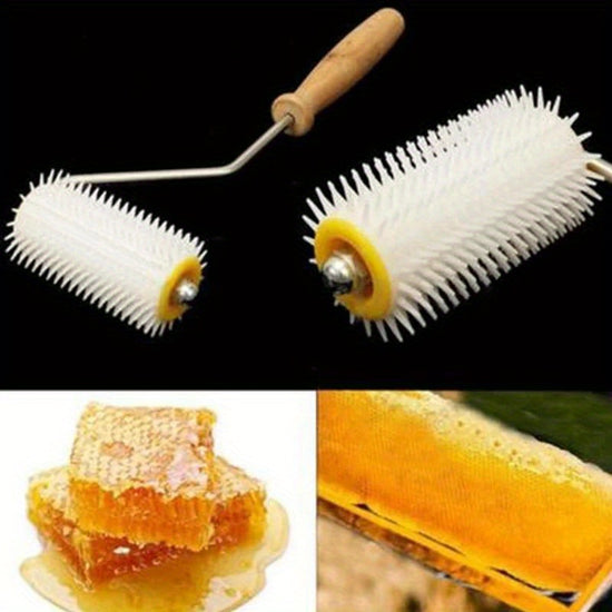 Plastic Tools Kit for Beekeeping, Including a Roller Uncapping Needle for Extracting Honey from Combs, Suitable for Home And Garden Use.