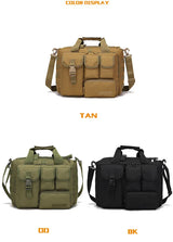 Portable Tactical Messenger Bag Big Capacity Outdoor Laptop Bags Shoulder Bag Camping Hiking Bandbag
