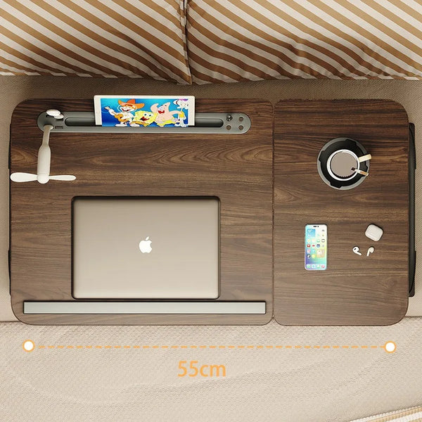 Bed Desk, Adjustable Computer Desk, Foldable Laptop, Bedside Table, Children's Dormitory, Bedroom, Study Desk For Lazy People
