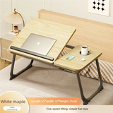 Bed Desk, Adjustable Computer Desk, Foldable Laptop, Bedside Table, Children's Dormitory, Bedroom, Study Desk For Lazy People
