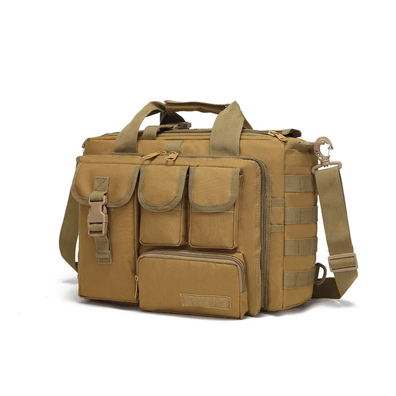 Portable Tactical Messenger Bag Big Capacity Outdoor Laptop Bags Shoulder Bag Camping Hiking Bandbag