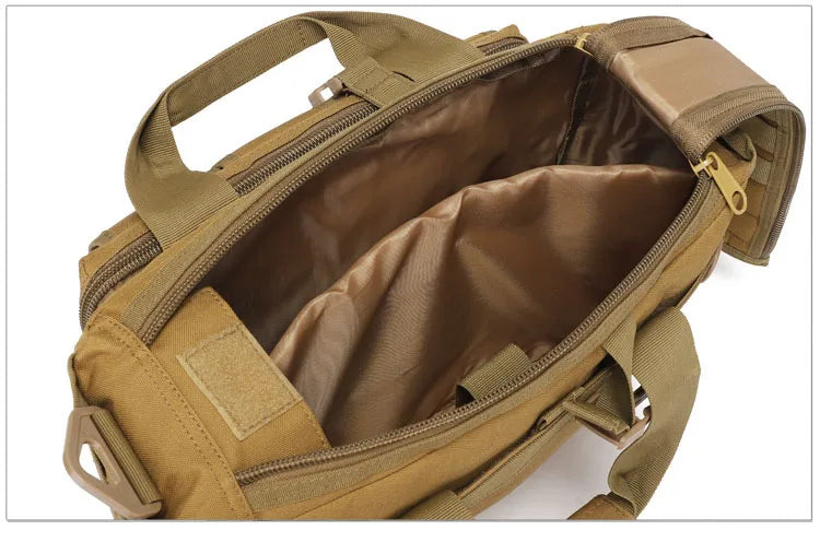 Portable Tactical Messenger Bag Big Capacity Outdoor Laptop Bags Shoulder Bag Camping Hiking Bandbag