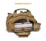 Portable Tactical Messenger Bag Big Capacity Outdoor Laptop Bags Shoulder Bag Camping Hiking Bandbag