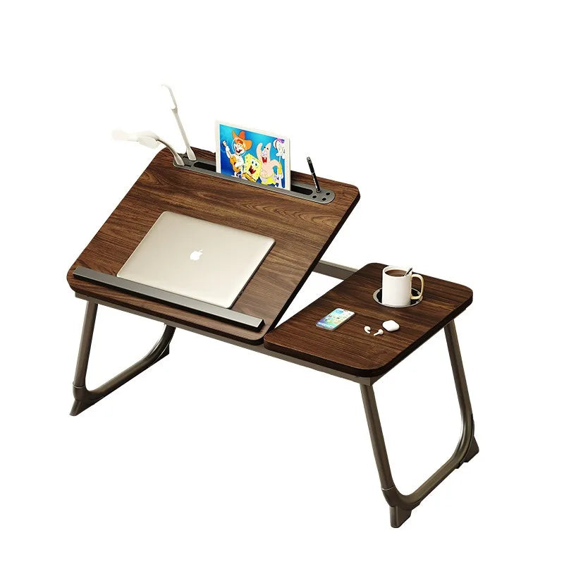Bed Desk, Adjustable Computer Desk, Foldable Laptop, Bedside Table, Children's Dormitory, Bedroom, Study Desk For Lazy People