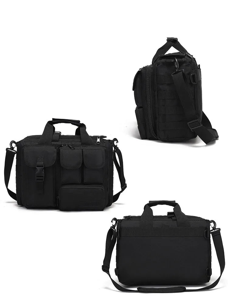 Portable Tactical Messenger Bag Big Capacity Outdoor Laptop Bags Shoulder Bag Camping Hiking Bandbag
