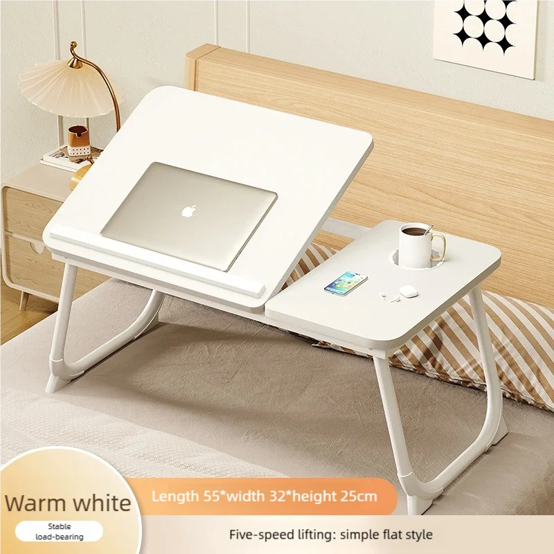 Bed Desk, Adjustable Computer Desk, Foldable Laptop, Bedside Table, Children's Dormitory, Bedroom, Study Desk For Lazy People