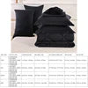 Premium 7-Piece King Bedding Set Durable Polyester Includes Mattress Topper Pillowcases Flat Sheet for Relaxation Simple