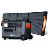 200W Solar Panel Portable Folding Oscal Solar Panel PM200 PRO EU US Warehouse