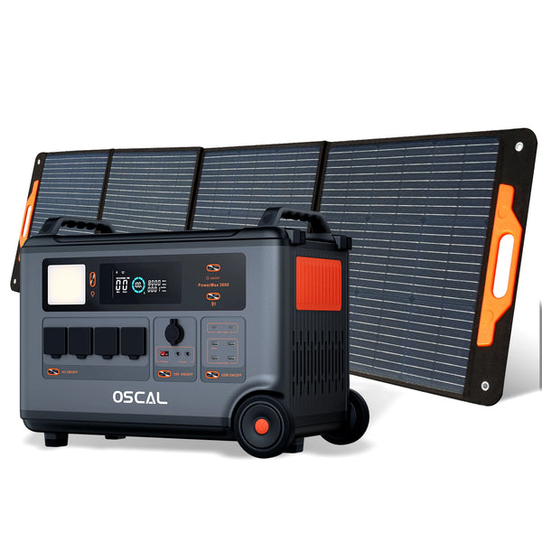 200W Solar Panel Portable Folding Oscal Solar Panel PM200 PRO EU US Warehouse