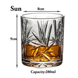Fashion Whiskey Glasses, Scotch Whisky, Bourbon, Cocktails, RUM, Durable Whiskey Glasses