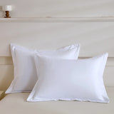 Premium 7-Piece King Bedding Set Durable Polyester Includes Mattress Topper Pillowcases Flat Sheet for Relaxation Simple