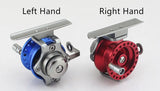 Fly Ice Fishing Reels Fish Line Wheel All Metal with Drag 40-60 Left Right Hand Reels Line Runner
