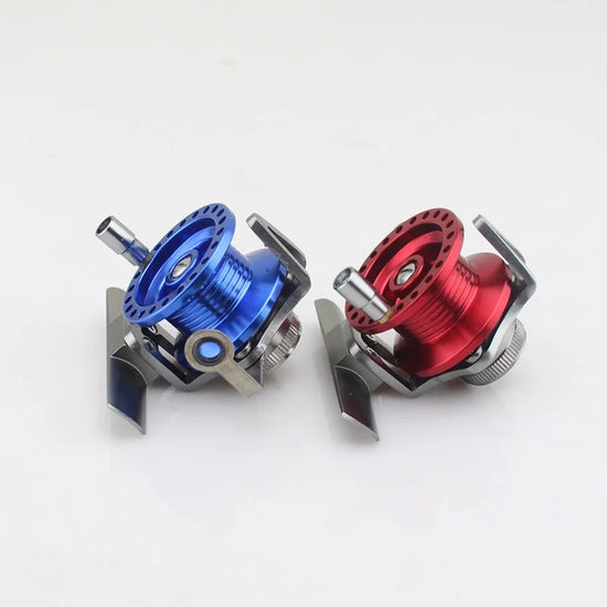 Fly Ice Fishing Reels Fish Line Wheel All Metal with Drag 40-60 Left Right Hand Reels Line Runner