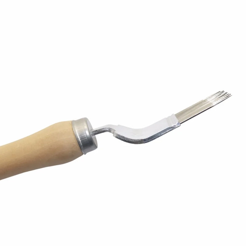 Beekeeping Tools Uncapping Fork Bee Honey 17-Pin Needles Sparse Rake Shovel Remove beehives impurities Beekeeping Supplies 1 Pc