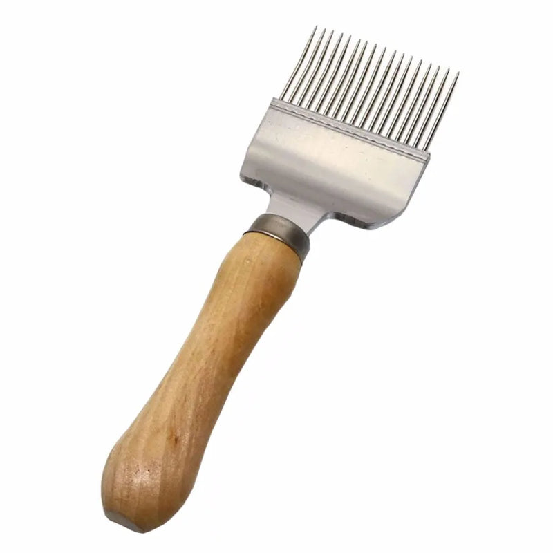 Beekeeping Tools Uncapping Fork Bee Honey 17-Pin Needles Sparse Rake Shovel Remove beehives impurities Beekeeping Supplies 1 Pc