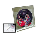 20pcs Sublimation Blank Mirror Edge Glass Photo Frame with Clock