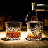 Fashion Whiskey Glasses, Scotch Whisky, Bourbon, Cocktails, RUM, Durable Whiskey Glasses