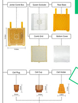 Karl Jenter Queen Rearing Starter Kits Queen Bee Breeding System Bee Keeping Tool Beekeeping Equipment Apiculture Apicultura