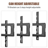 Tv Stands Three Layer Mdf and Tempered Glass Tv Mount for 32-65 Inch Tv for Living Room Furniture