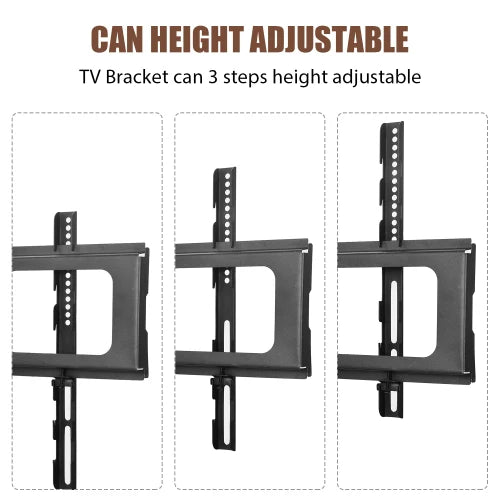 Tv Stands Three Layer Mdf and Tempered Glass Tv Mount for 32-65 Inch Tv for Living Room Furniture