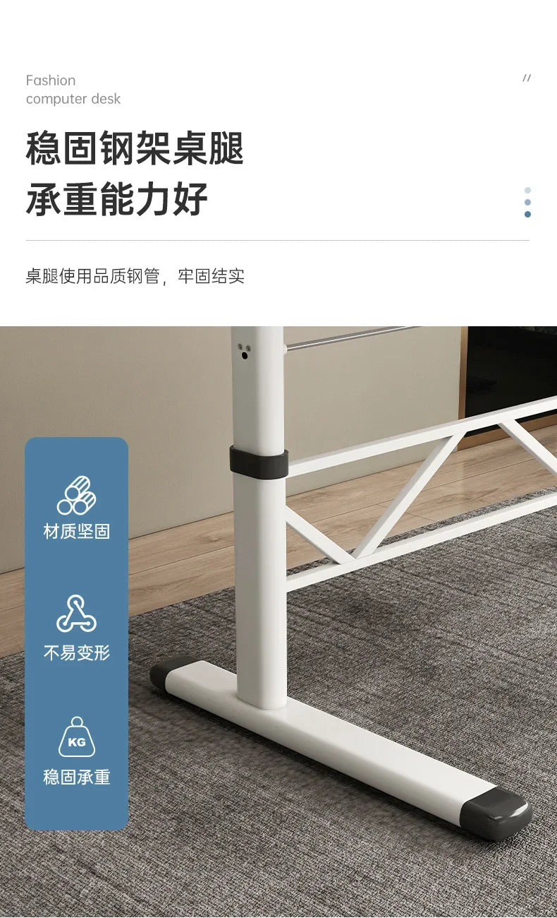 Computer Desk Electric Standing Desk with Drawers, Stand up Desk with Monitor Stand, Laptop Stand with Memory Preset Controller