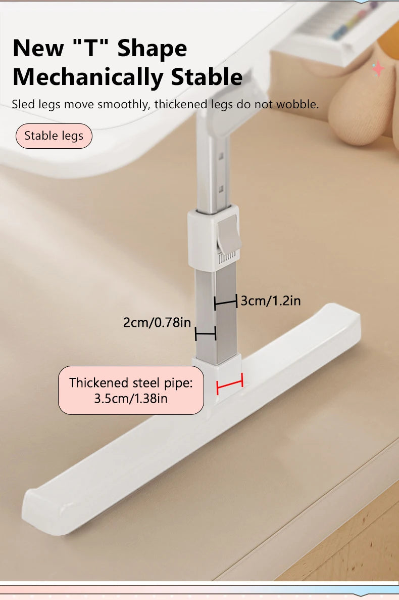 Computer Desk Bed Top Desk Adjustable Folding Simple Home Bedroom Sitting Floor Bay Window Laptop Office Small Desk Board