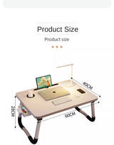 Computer Foldable Desk, Bed Small Table, Dormitory Student, Upper and Lower Bed Study Desk, Bede Stool, Notebook Stand