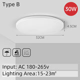 Led Ceiling Light Bathroom Lights Room Chandelier kitchen Panel Fixtures Luminair Hanging For Home Aisle Lighting Ceiling Lamp