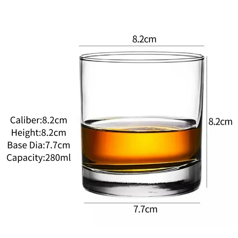 Whiskey Glasses,Engraved Whiskey Glass,Old Fashioned Whiskey Glasses,Classical Scotch Glasses,Perfect Gift for Scotch Lovers