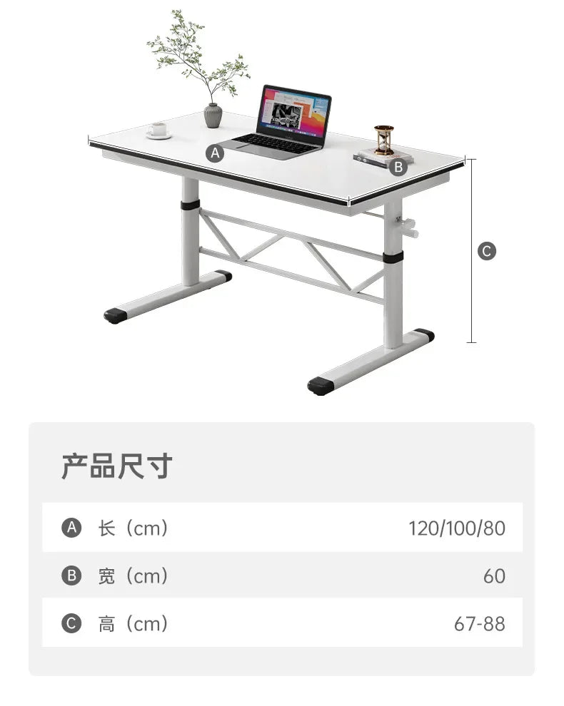 Computer Desk Electric Standing Desk with Drawers, Stand up Desk with Monitor Stand, Laptop Stand with Memory Preset Controller