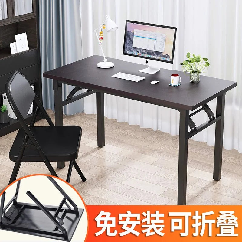 Home Bedroom Computer Desk Desktop Study Table Folding Desk Simple Office Writing Desk Economical Mesas Laptop Table Mesa Gamer