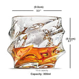 Fashion Whiskey Glasses, Scotch Whisky, Bourbon, Cocktails, RUM, Durable Whiskey Glasses