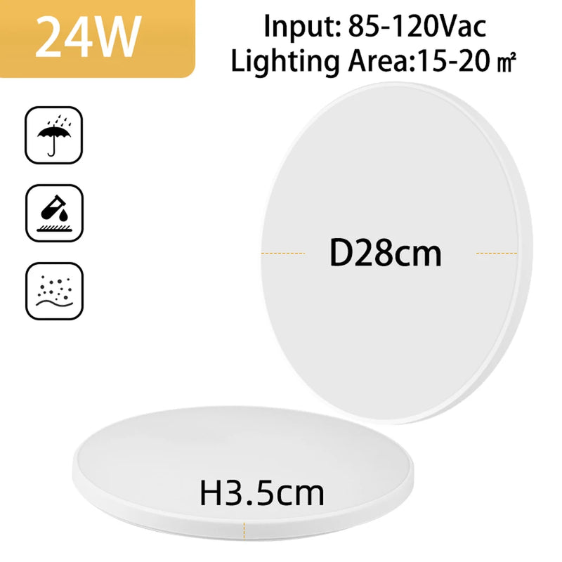 Led Ceiling Light Bathroom Lights Room Chandelier kitchen Panel Fixtures Luminair Hanging For Home Aisle Lighting Ceiling Lamp
