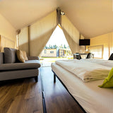 Outdoor Resort Farm Camp Light Luxury Tent, Scenic Accommodation Homestay Wild Luxury Cabin Hotel Tent